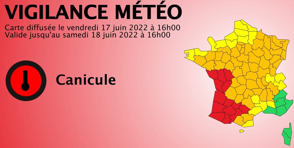 Vosges, Haute Marne, Meurthe-et-Moselle: En vigilance orange canicule!