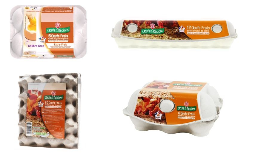 Rappel massif d&rsquo;œufs contaminés à la Salmonelle partout en France