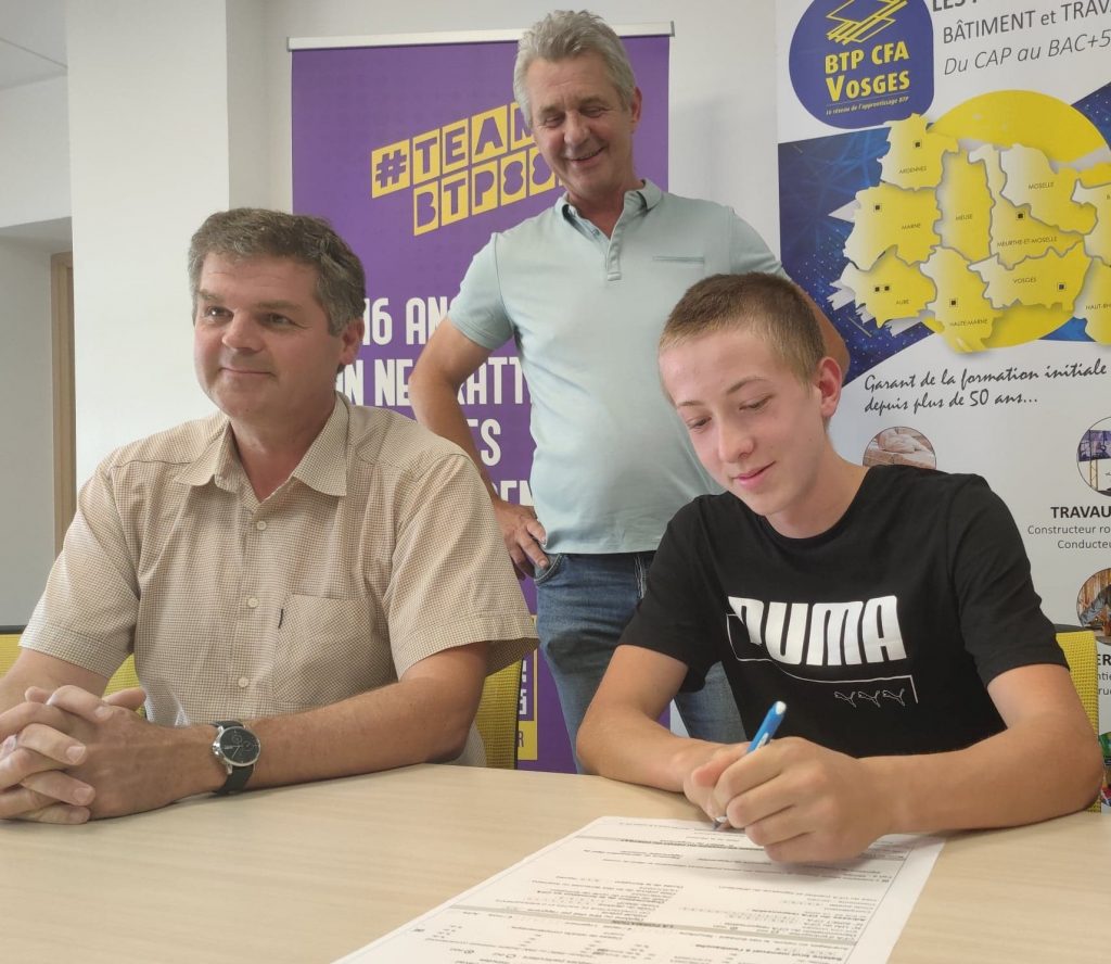 Arches : deux nouvelles formations au BTP CFA des Vosges