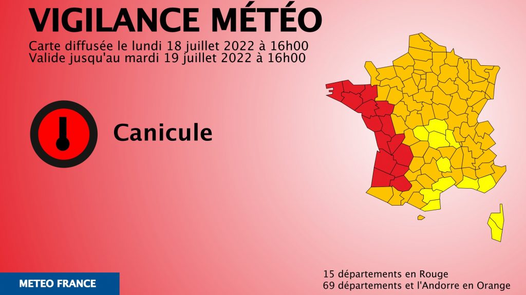 Vigilance orange canicule dans les Vosges, en Meurthe-et-Moselle et en Haute-Marne