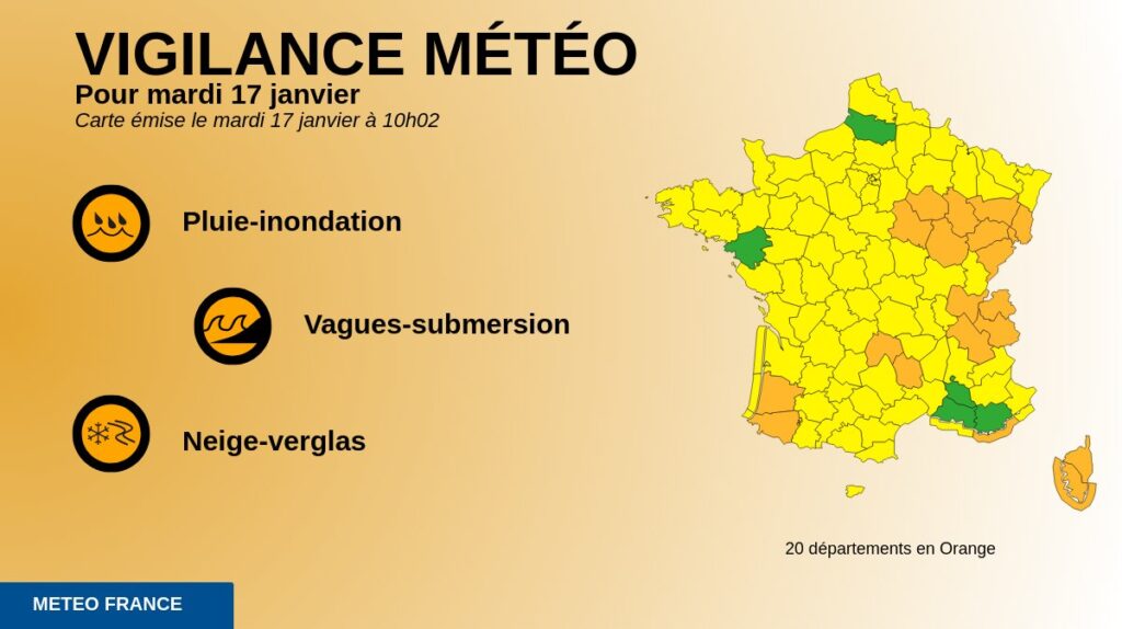 Les Vosges et la Haute-Marne passent en vigilance orange neige-verglas