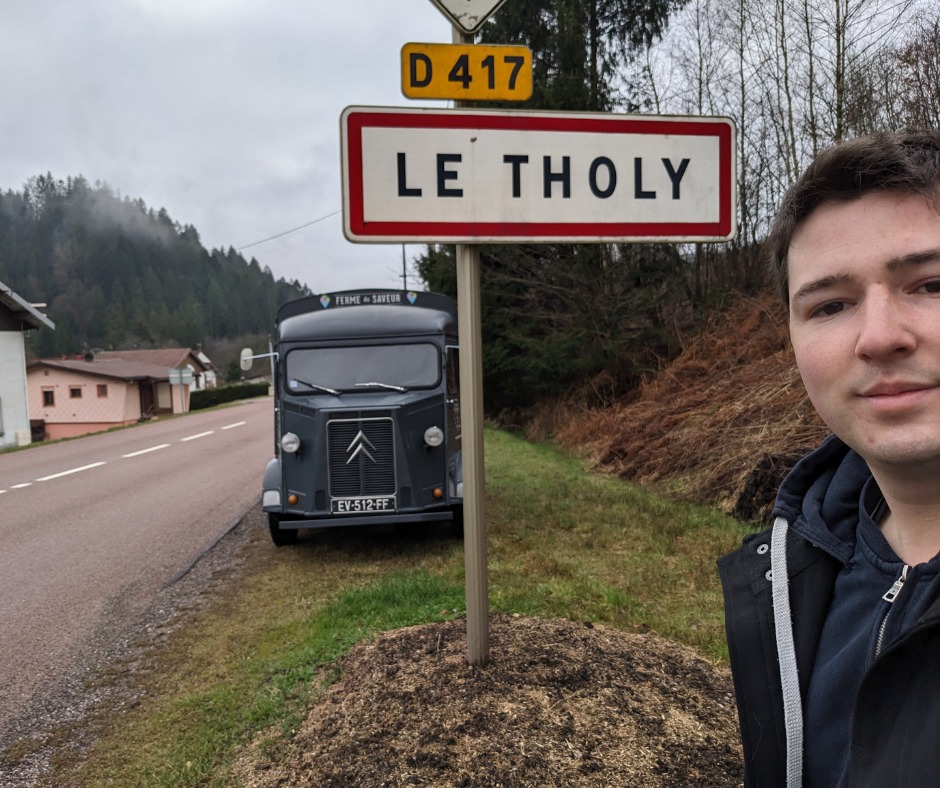 Le Vosgien Givré, une camionnette à glace comme au bon vieux temps !