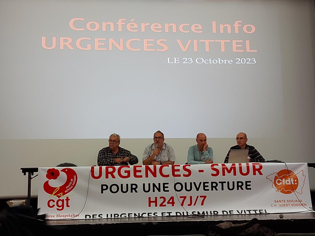 Urgences de l&rsquo;hôpital de Vittel : Un appel pressant au recrutement