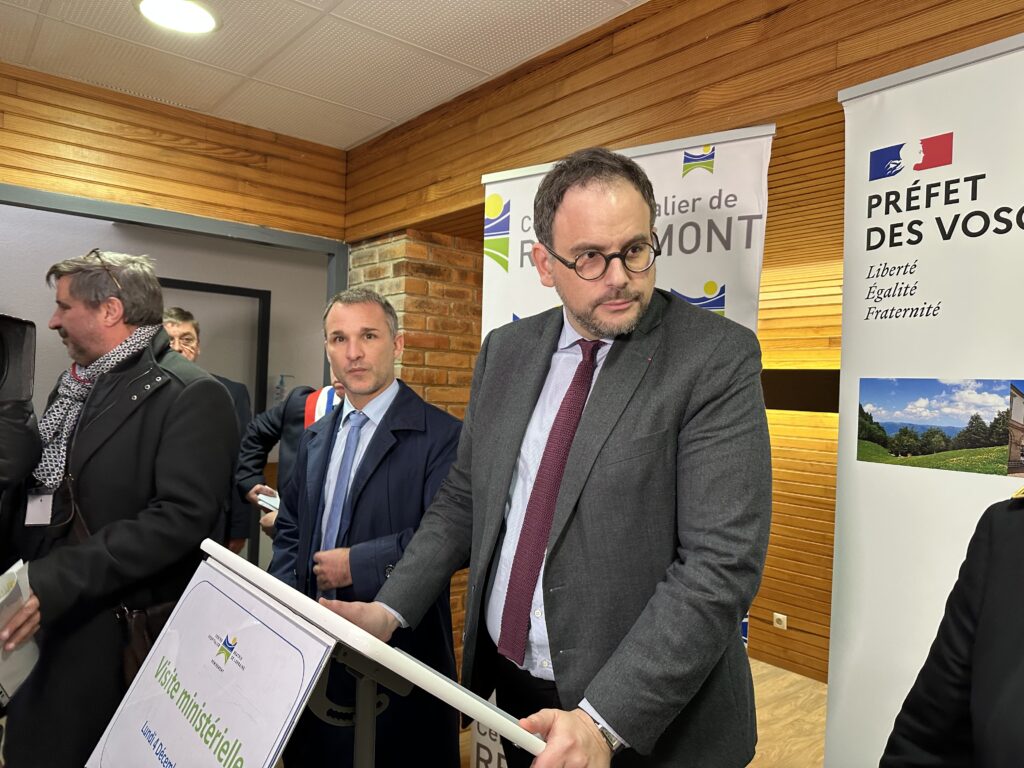 REMIREMONT :  L&rsquo;hôpital ne fermera pas d&rsquo;après le Ministre de la Santé, Aurélien Rousseau
