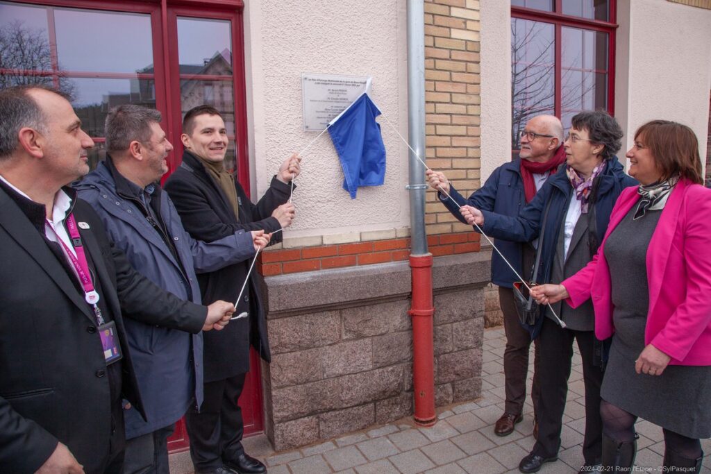 La ville de Raon-l&rsquo;Etape inaugure un Pole d&rsquo;échange multimodal