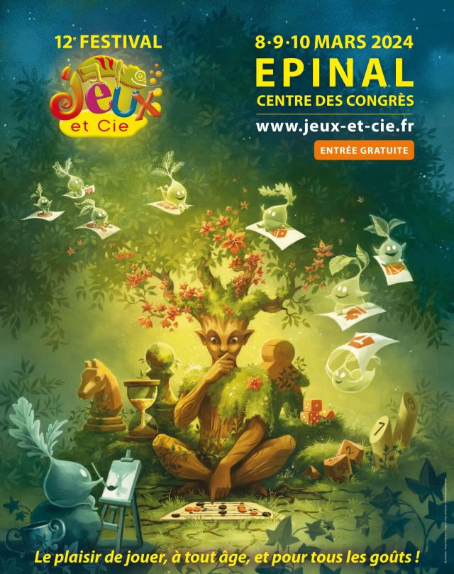 À l&rsquo;approche du Printemps, le Festival Jeux et Compagnie d&rsquo;Épinal, s&rsquo;apprête à enchanter les esprits