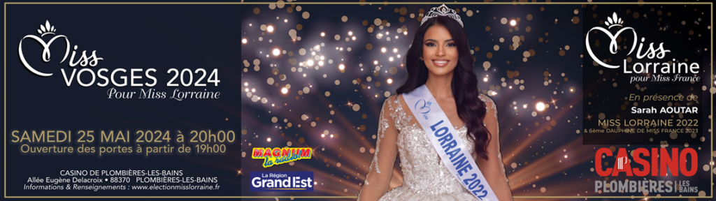 Miss Vosges de retour après 5 années d&rsquo;absence