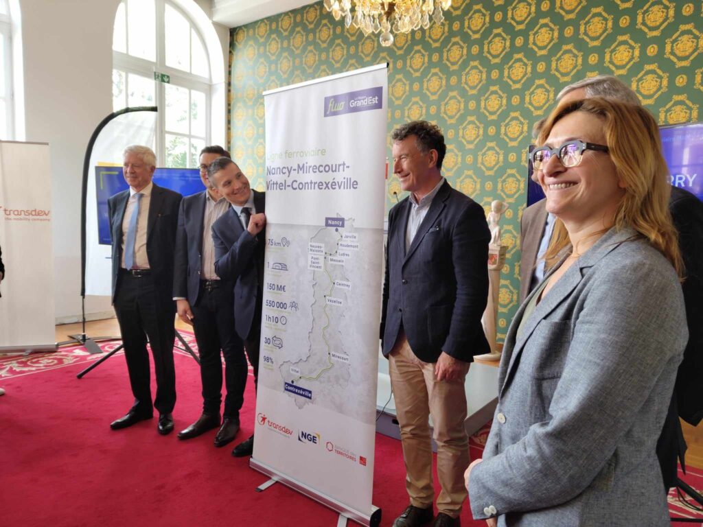 Réouverture de la ligne ferroviaire Nancy-Vittel-Contrexéville en 2027 : une première en France
