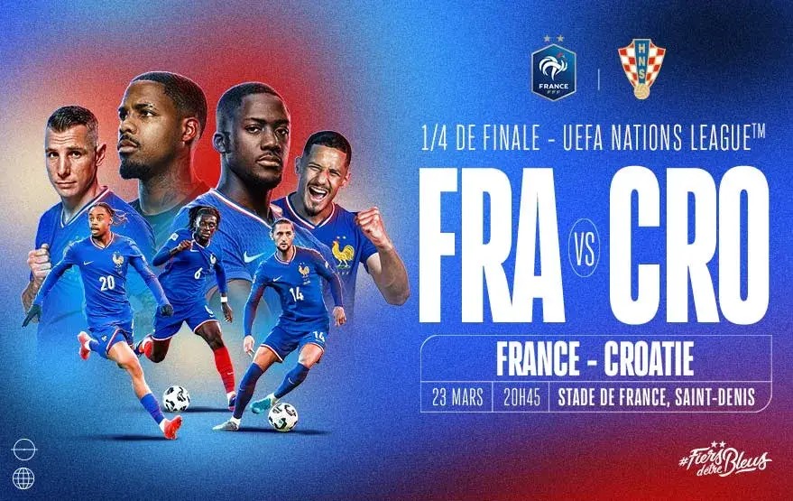 Un bus vosgien pour le match France-Croatie dimanche 23 mars 2025 au stade de France
