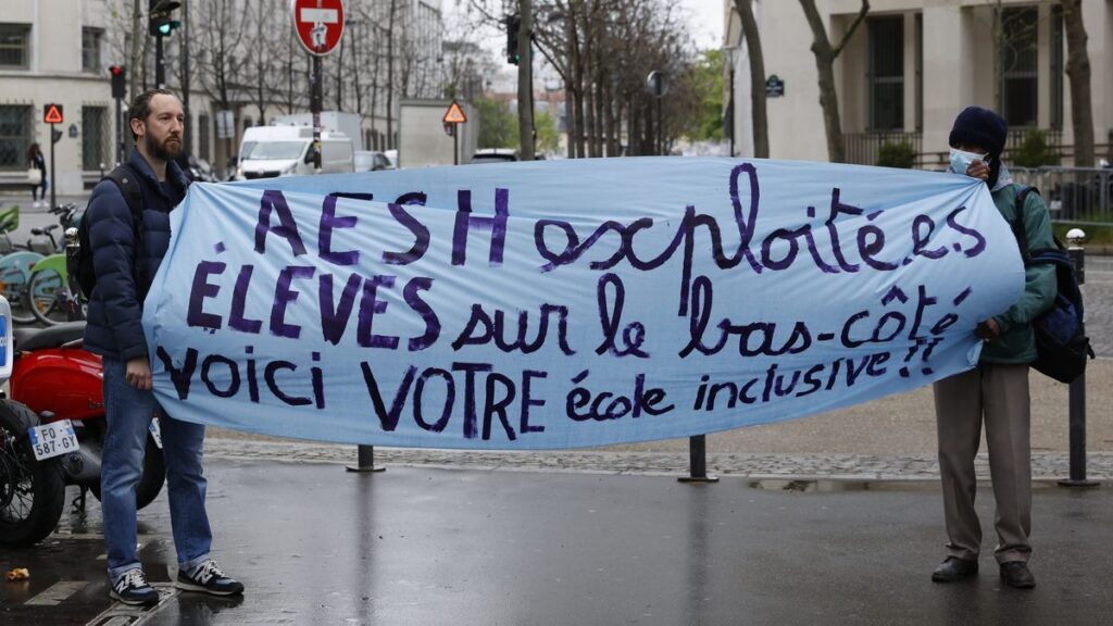 20 ans de la loi inclusion : l&rsquo;intersyndicale 54 se mobilise ce jour pour les AESH