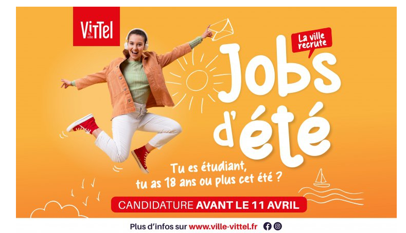 La ville de Vittel recrute des étudiants pour l&rsquo;été 2025