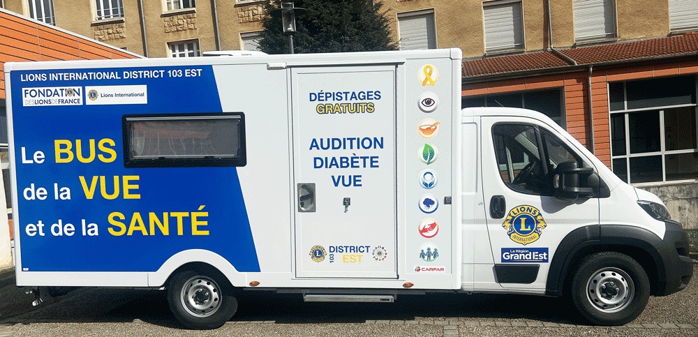 Santé visuelle et auditive : un bus de la vue pour briser les inégalités à Golbey ce 24 juin