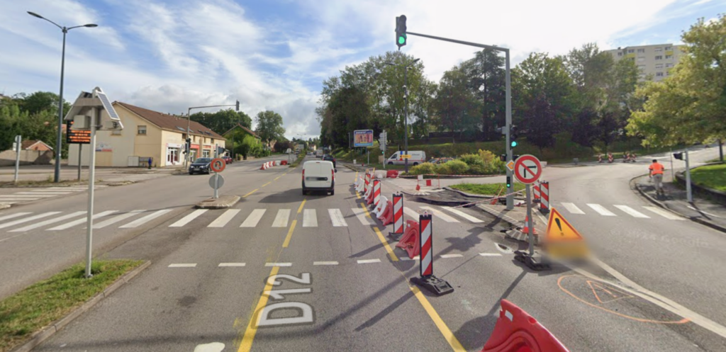 Réouverture de la route de Jeuxey à Épinal : un axe vital à nouveau accessible après 4 semaines