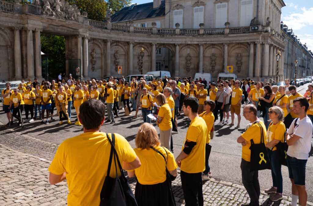 Dimanche 14 septembre 2025 : la Marche Jaune à Épinal pour sensibiliser à la prévention du suicide