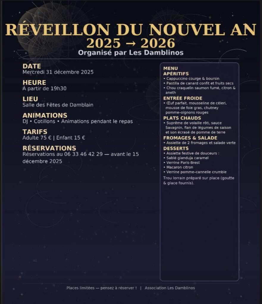 Réveillon du nouvel an