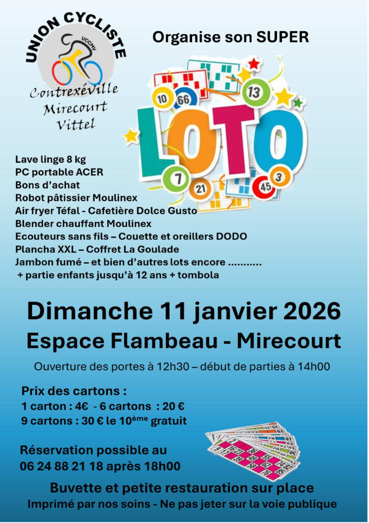 Super Loto à MIRECOURT