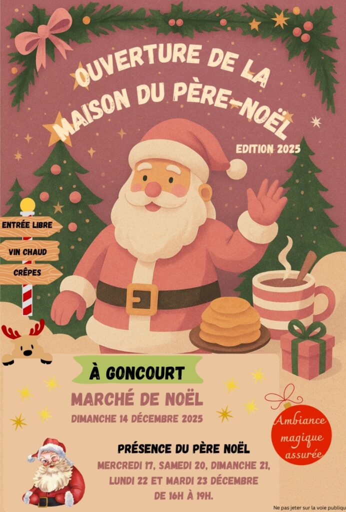 Maison du Père Noël et Marché de Noël