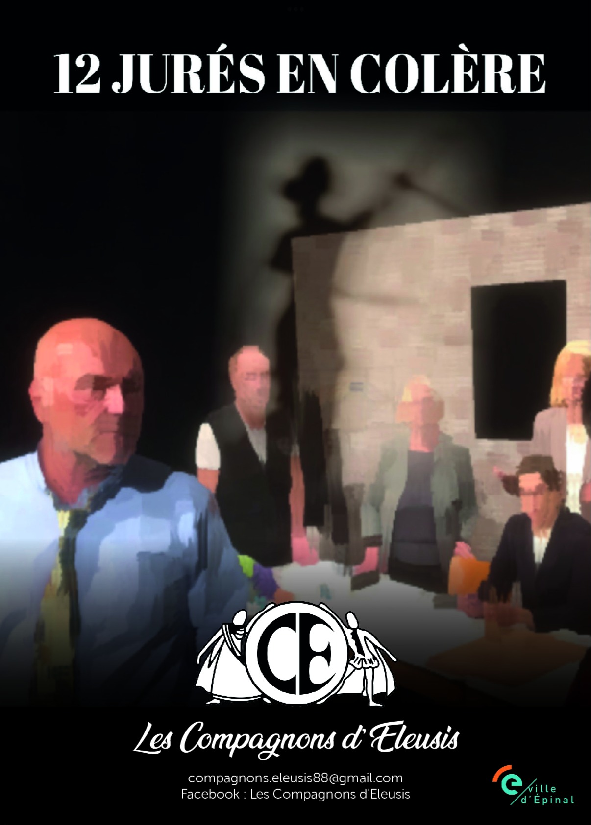 PIÈCE DE THÉÂTRE « 12 JURÉS EN COLÈRE » À THAON-LES-VOSGES