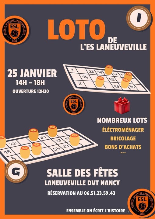 LOTO à LANEUVEVILLE DEVANT NANCY
