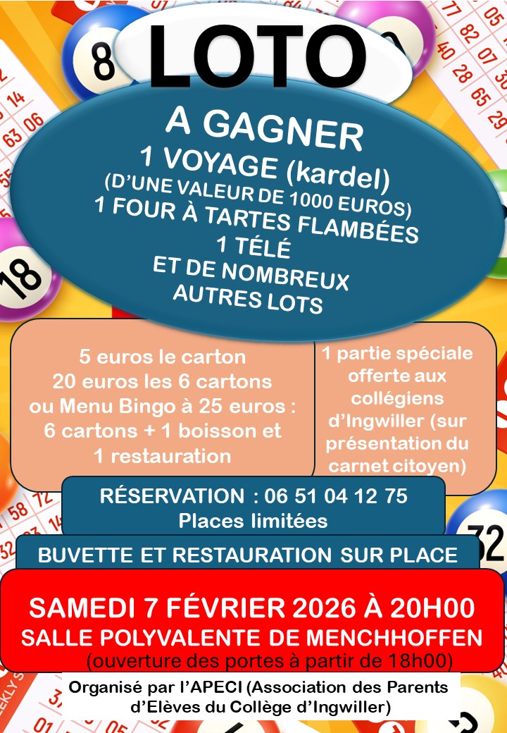 LOTO à MENCHHOFFEN