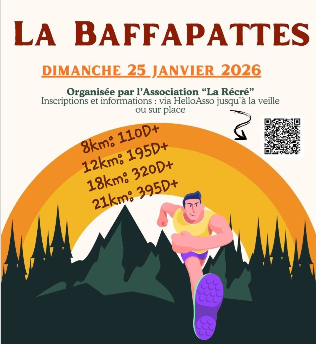 RANDO-TRAIL « LA BAFFAPATTES » À LA BAFFE