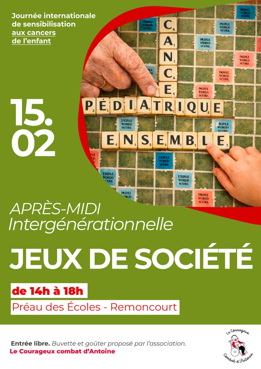 APRES-MIDI JEUX DE SOCIETE A REMONCOURT