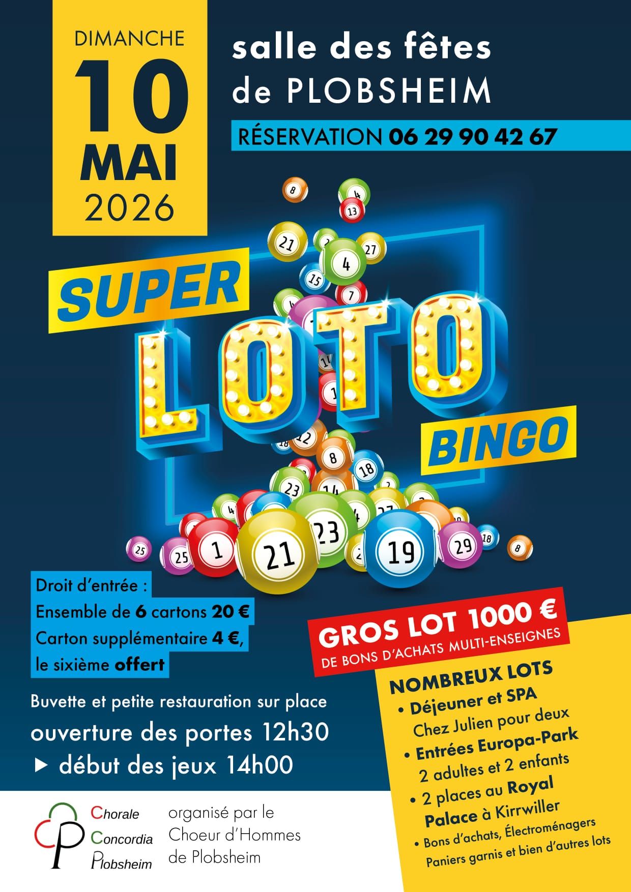 SUPER LOTO BINGO À PLOBSHEIM