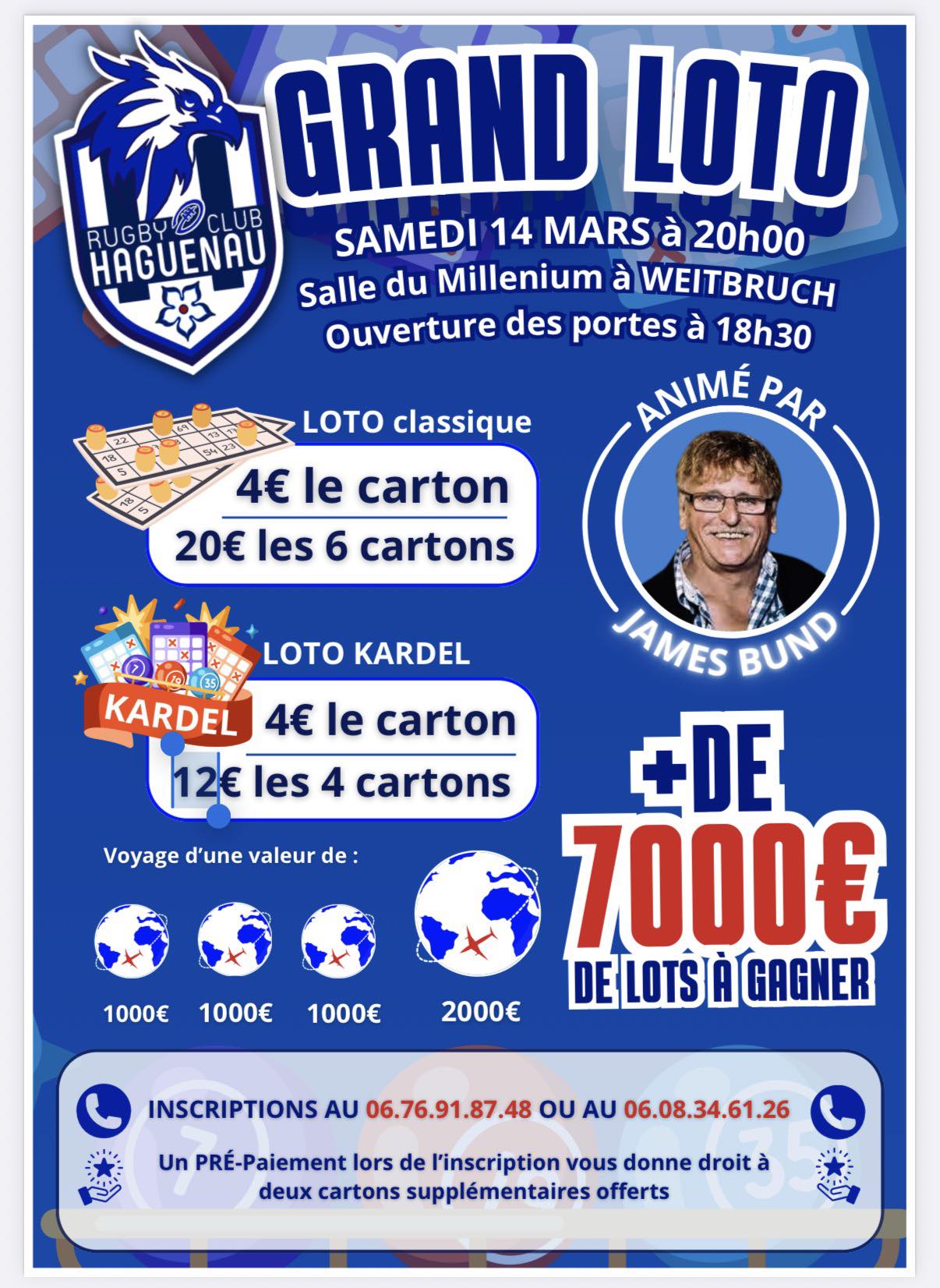 GRAND LOTO À WEITBRUCH