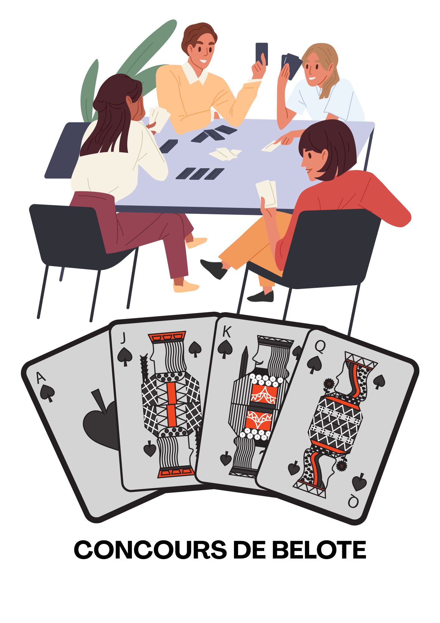 CONCOURS DE BELOTE À BAINVILLE AUX MIROIRS