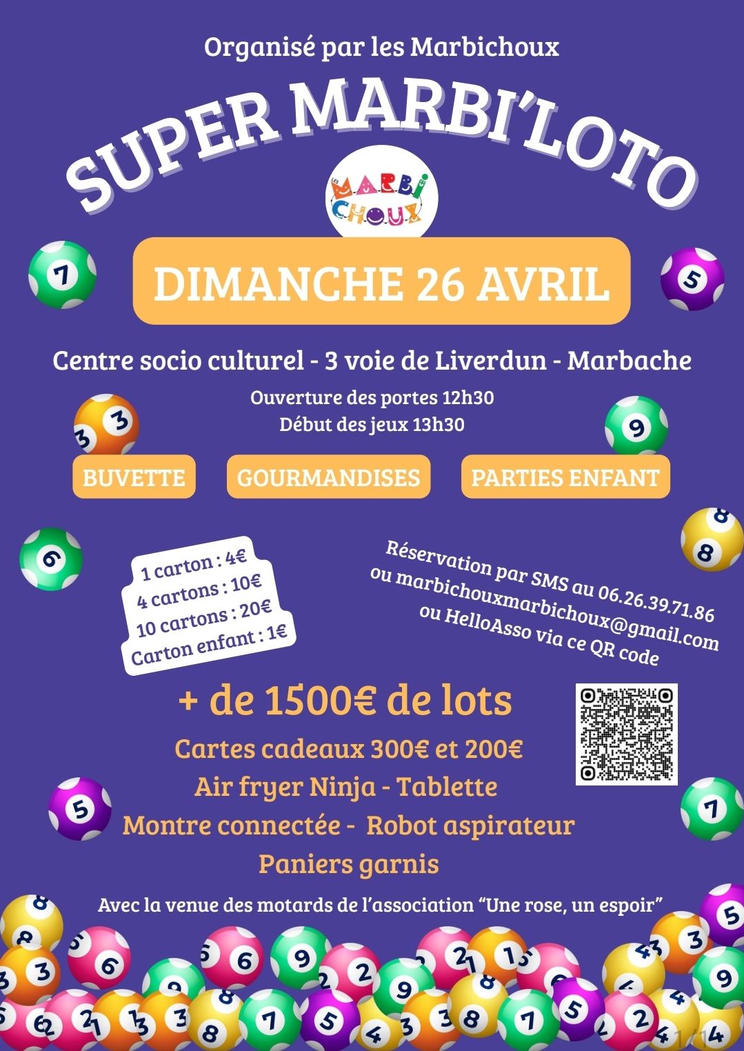 SUPER MARBI’LOTO À MARBACHE