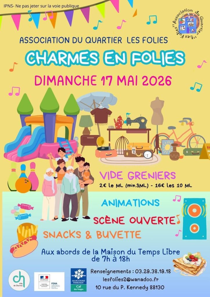 Vide grenier et fête de quartier