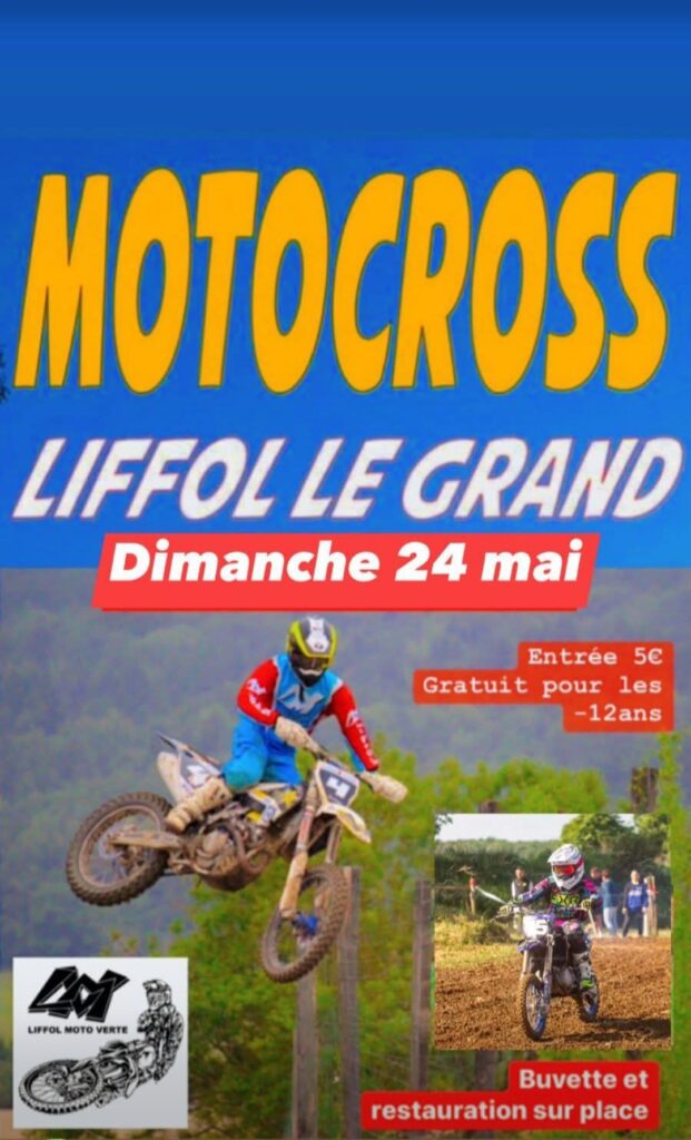 Course motocross Liffol le Grand