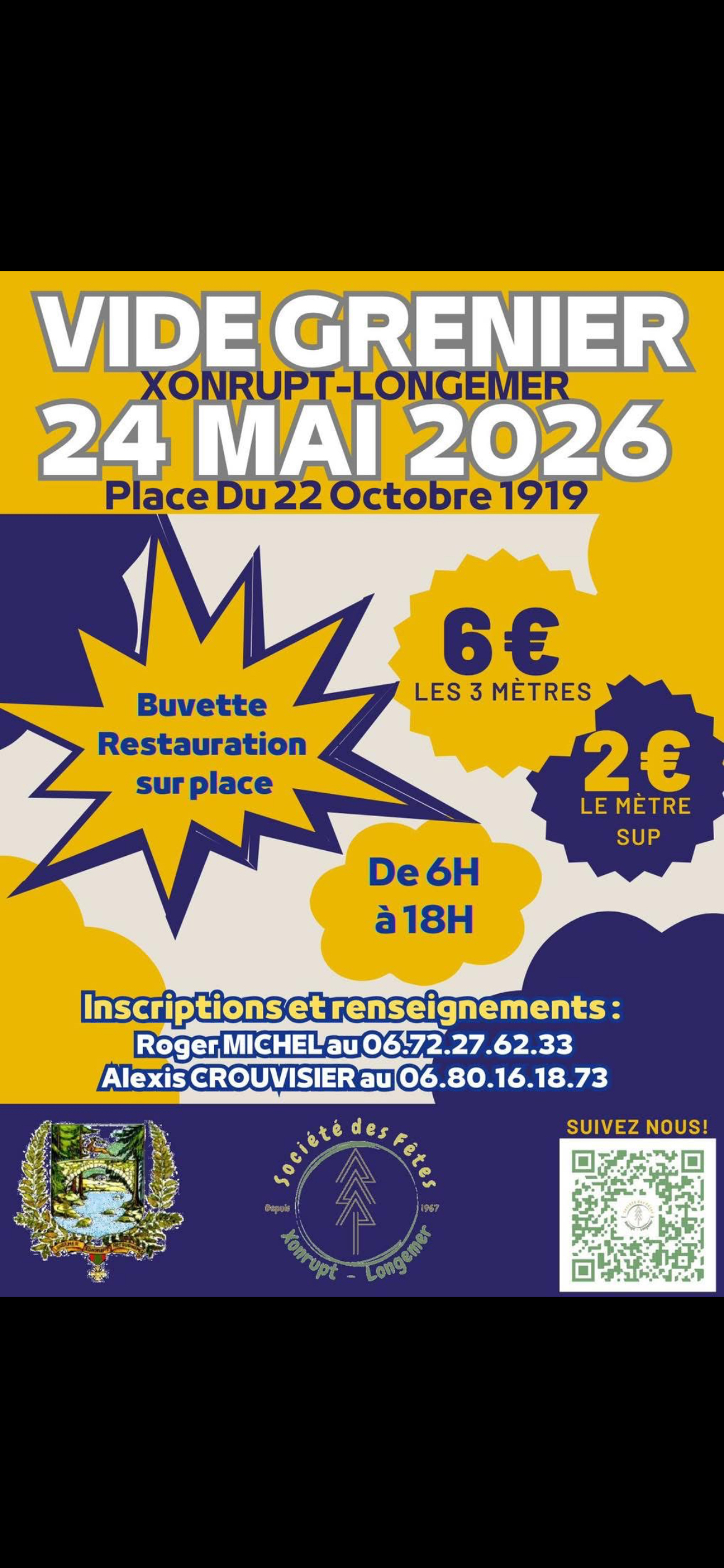 VIDE-GRENIER À XONRUPT-LONGEMER