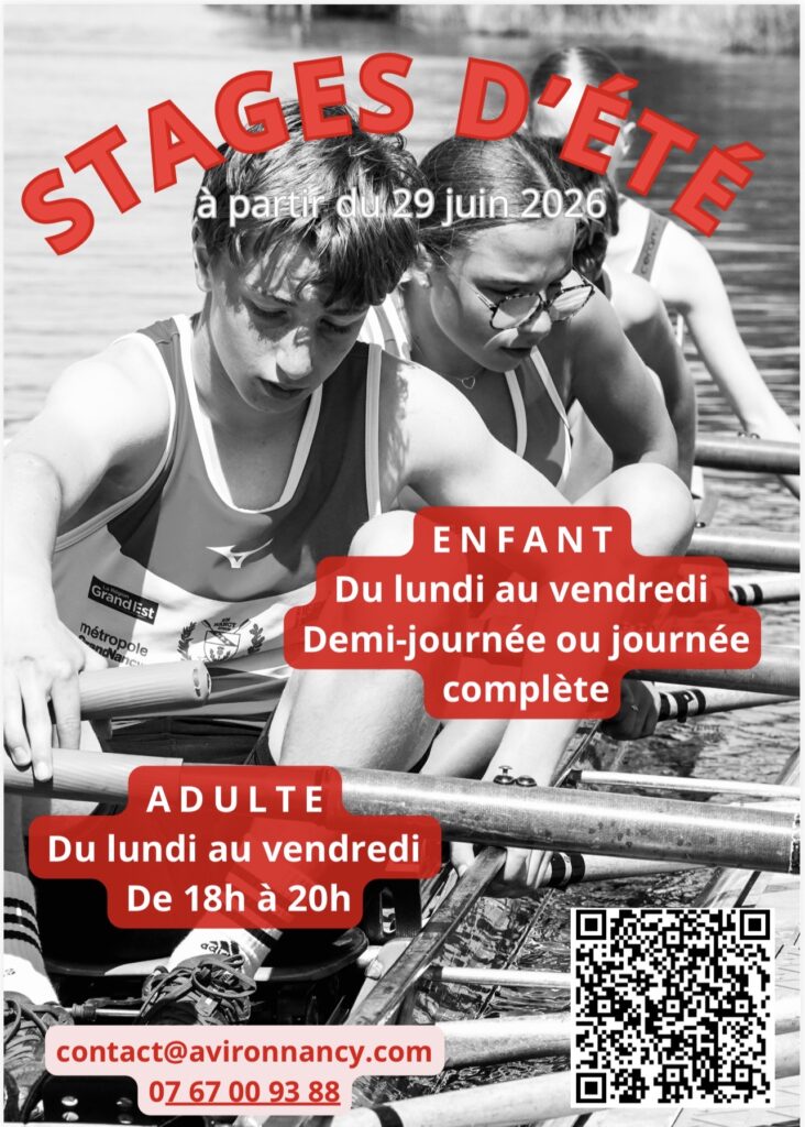 Stage été aviron