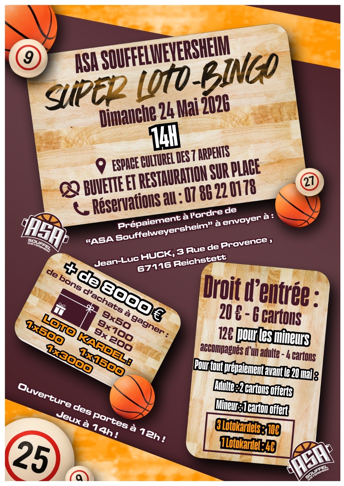 SUPER LOTO BINGO À SOUFFELWEYERSHEIM