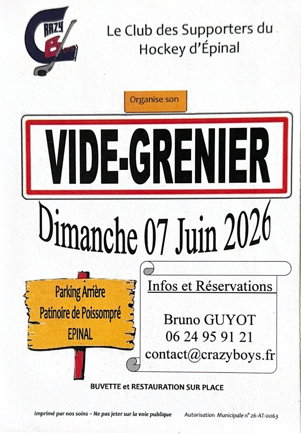 VIDE GRENIER à ÉPINAL