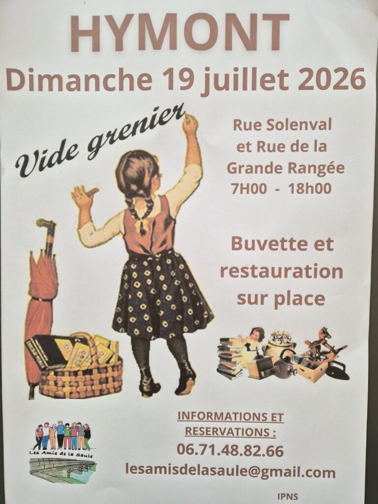 Vide grenier à HYMONT