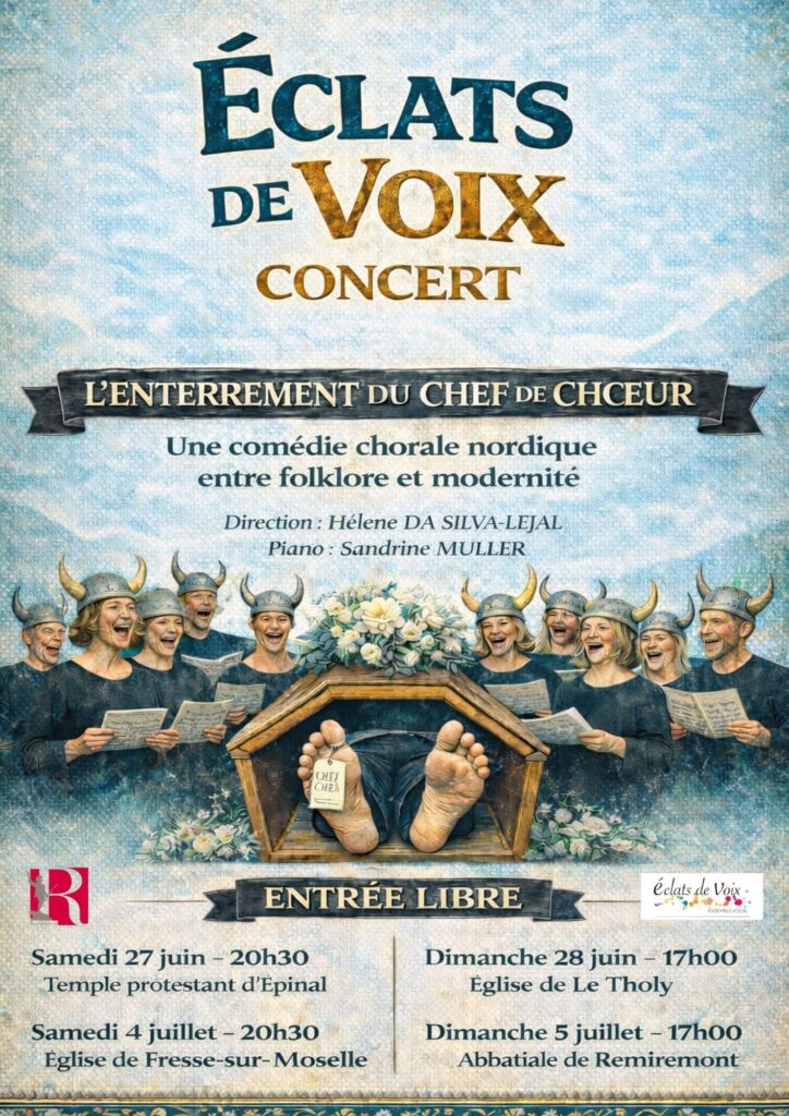 Comédie chorale nordique: "L'enterrement du chef de choeur"
