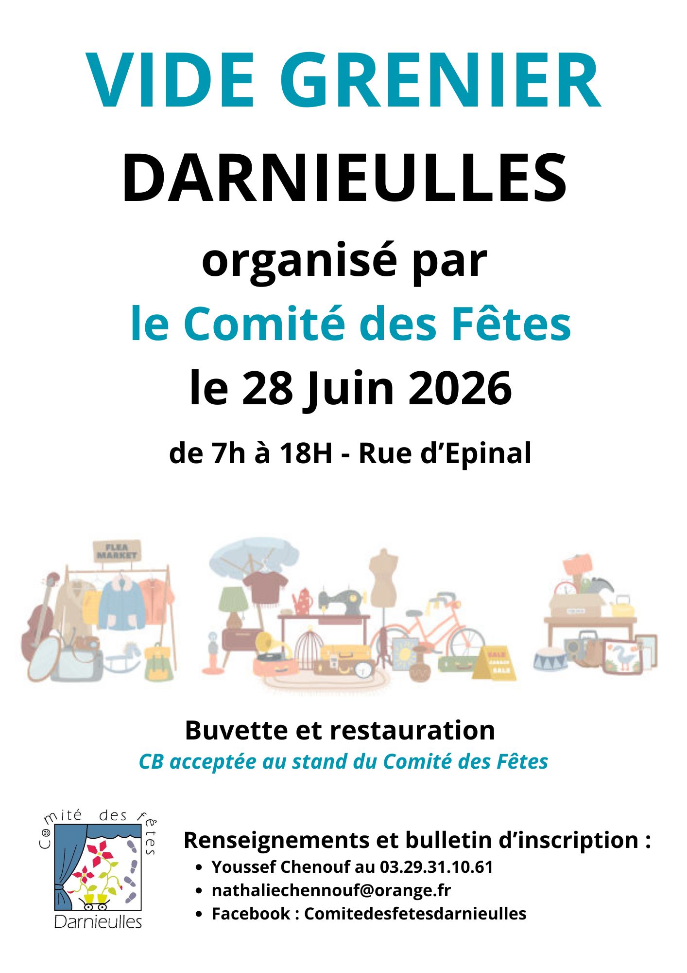 VIDE GRENIER à DARNIEULLES