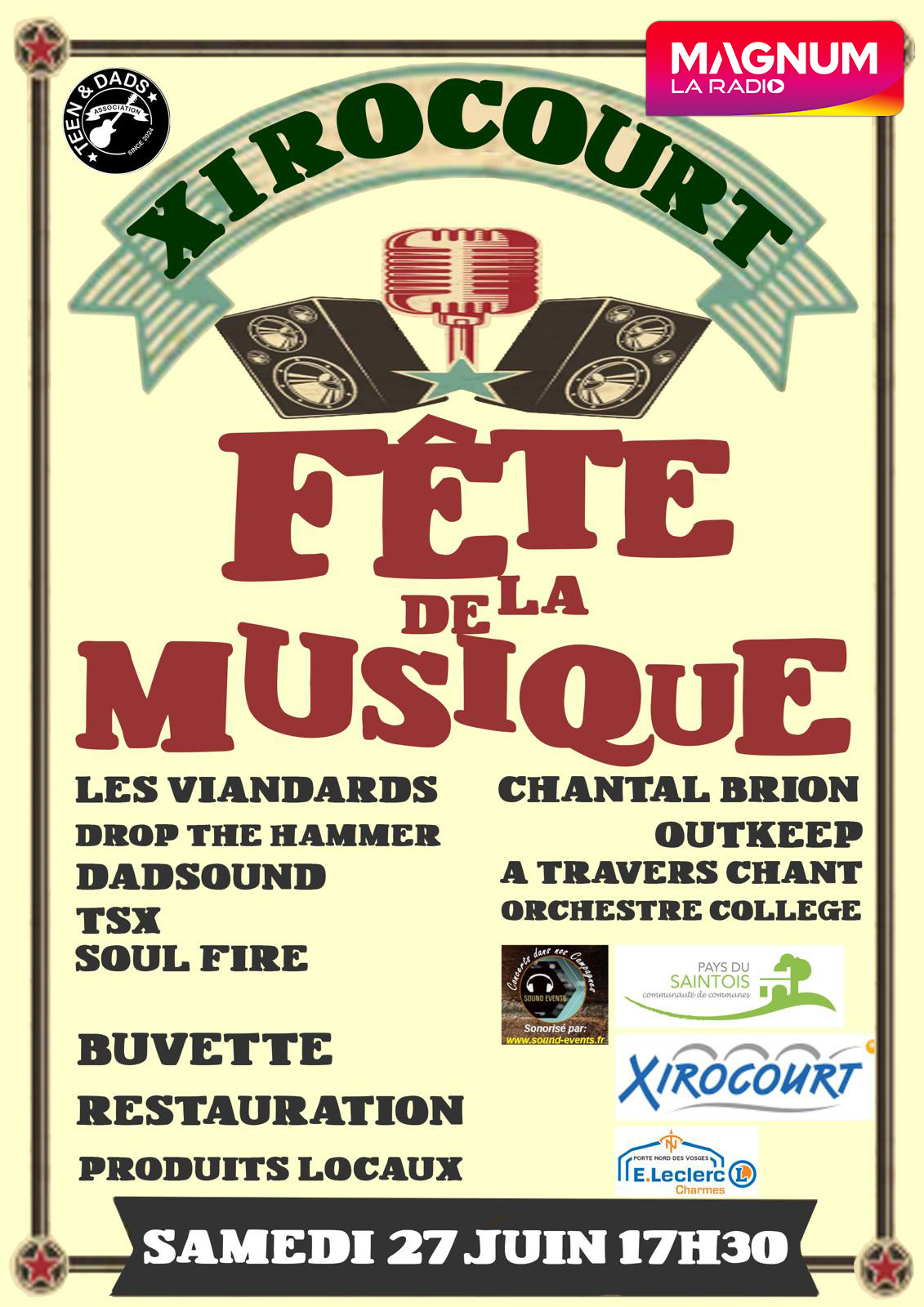 FÊTE DE LA MUSIQUE À XIROCOURT
