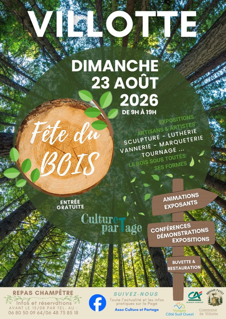 Fête du bois de Villotte
