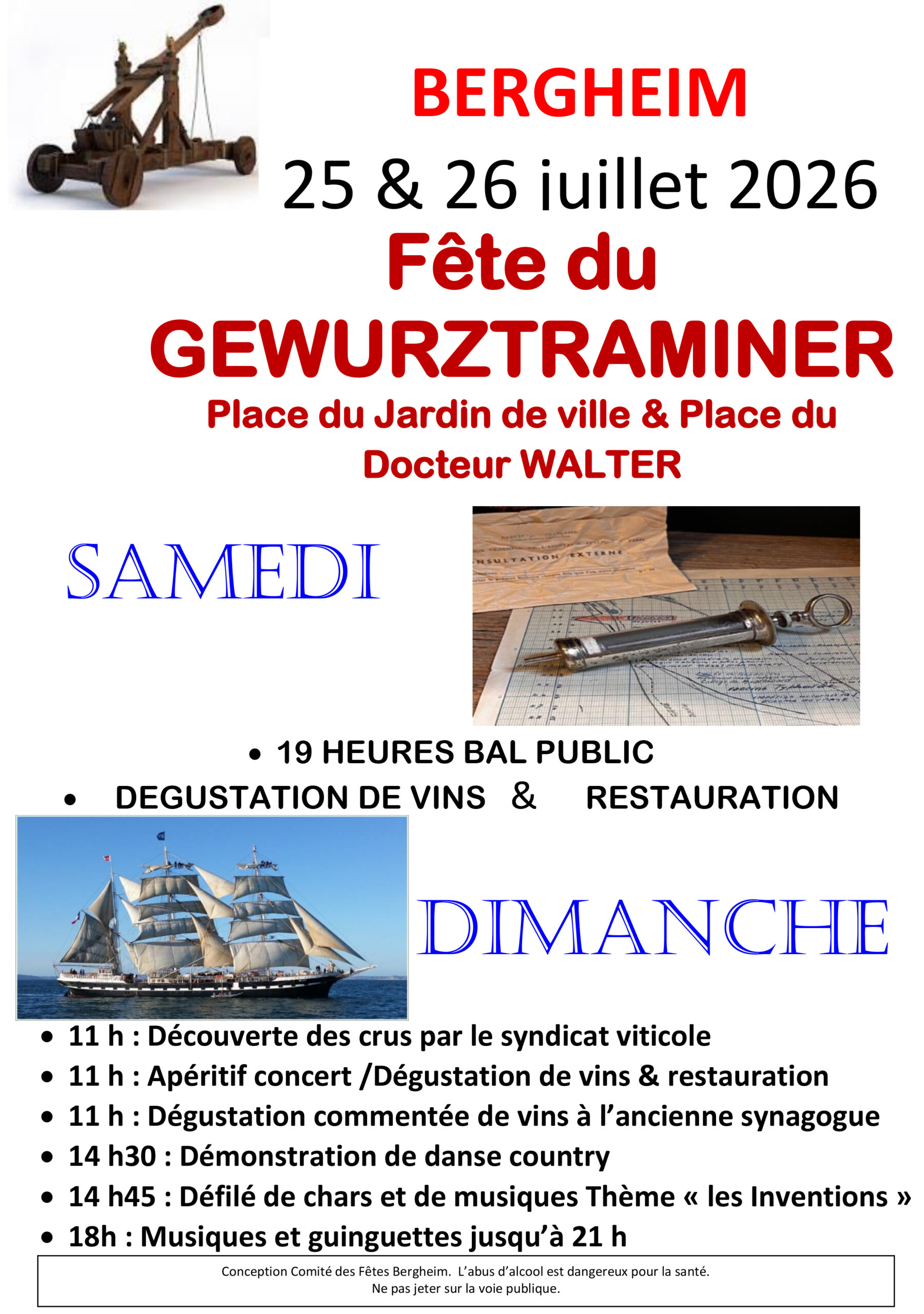 FÊTE DU GEWURZTRAMINER à BERGHEIM
