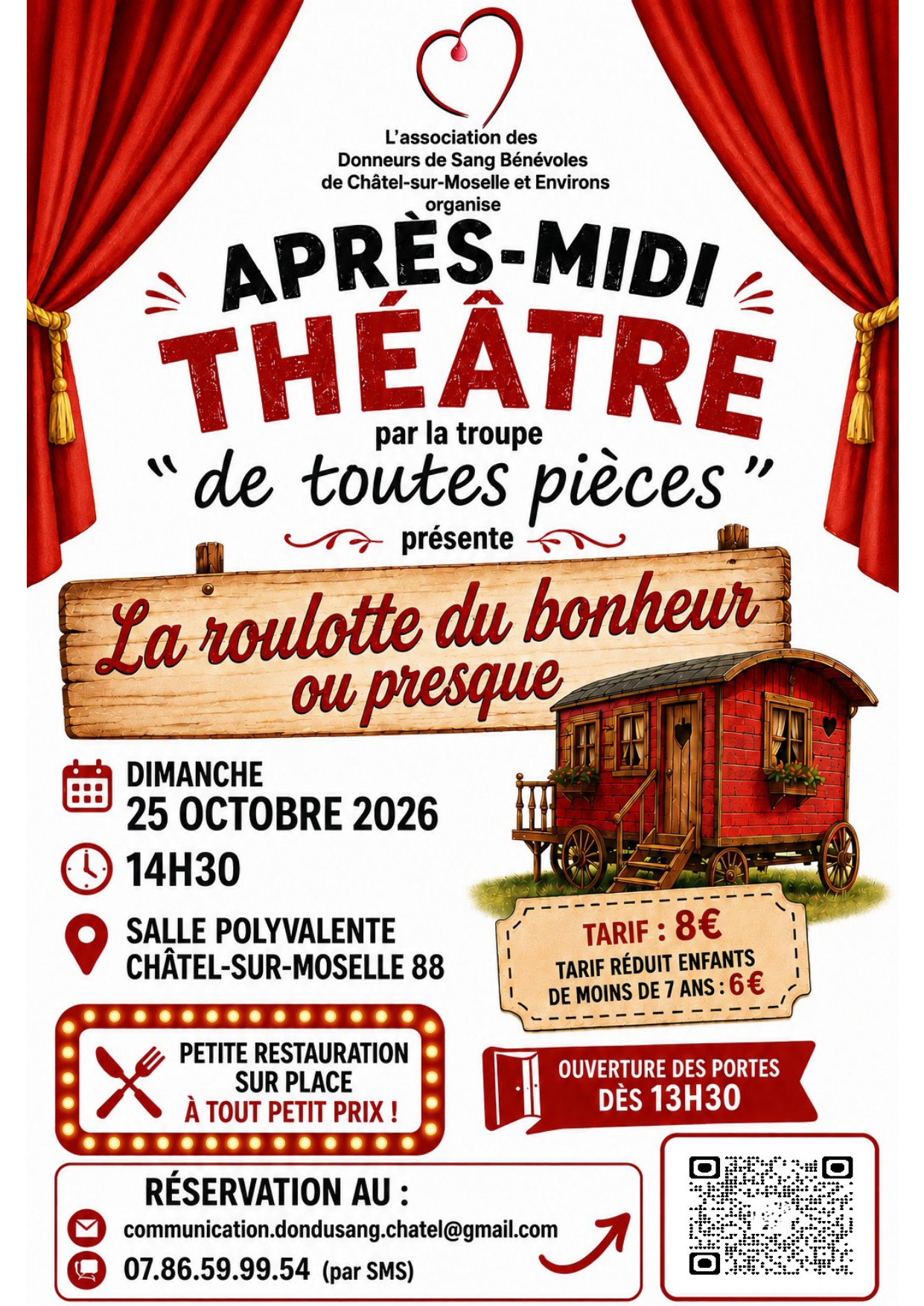 APRES-MIDI THEÂTRE A CHATEL-SUR-MOSELLE