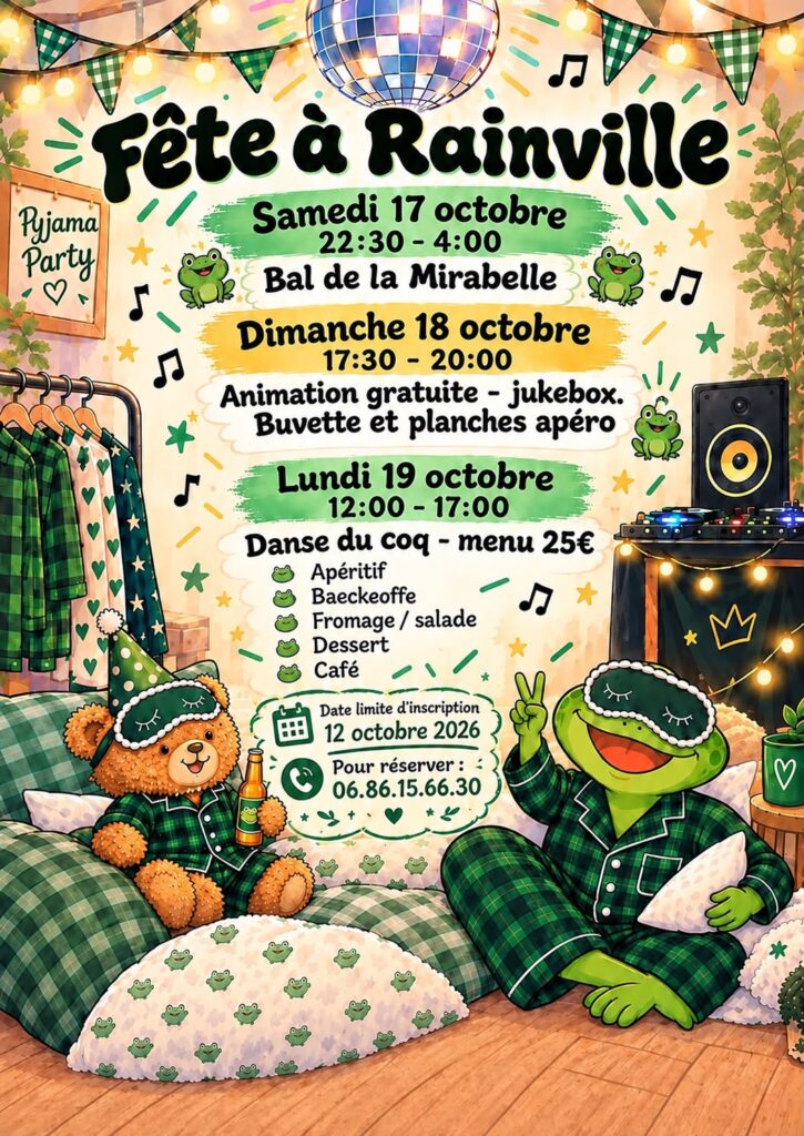 BAL DE LA MIRABELLE DE RAINVILLE