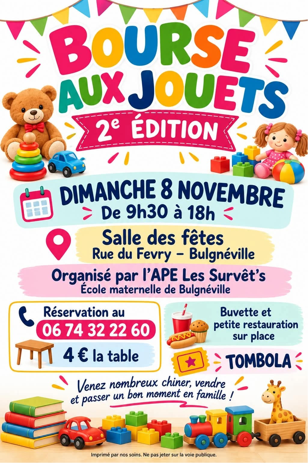 BOURSE AUX JOUETS à BULGNÉVILLE