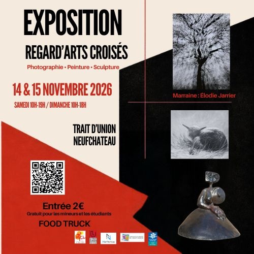 EXPOSITION « REGARD&rsquo;ARTS CROISÉS » à NEUFCHÂTEAU
